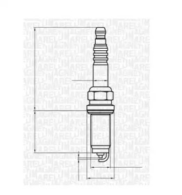MAGNETI MARELLI 062000786304 -  Свеча зажигания